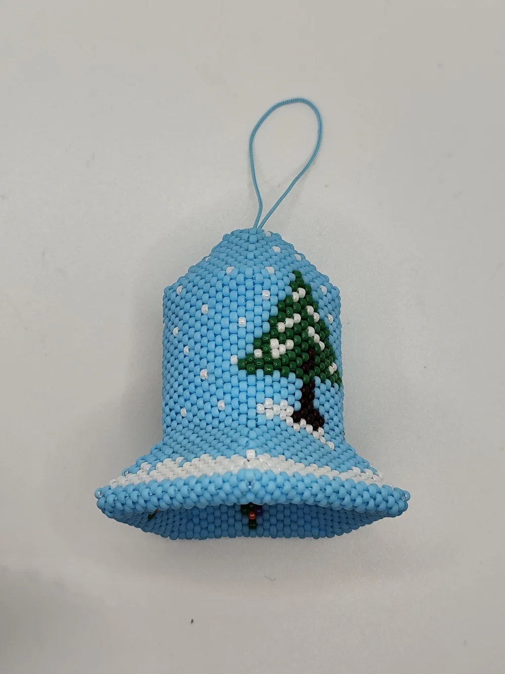 Handmade beaded bell